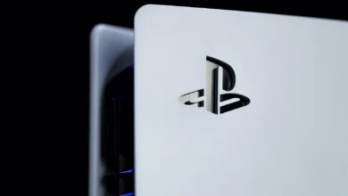 2020 12 white playstation 5 glossy logo with blue highlights on its side 638c64e4a77666af5aef0d14