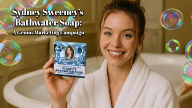 Sydney Sweeney Dr Squatch Bathwater Soap Marketing Campaign