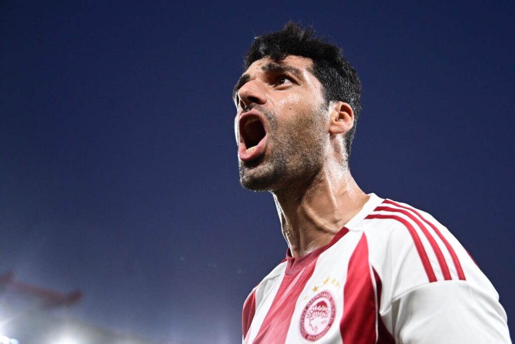 mehdi taremi olympiacos goal 2025