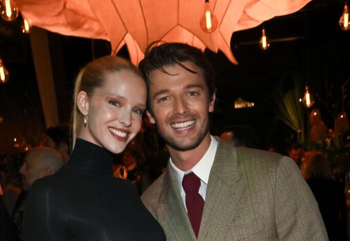 abby champion patrick schwarzenegger at the white lotus news photo 1740840865