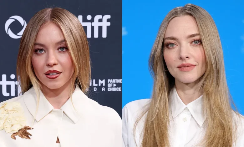 Sydney Sweeney and Amanda Seyfried Split Getty H 2024