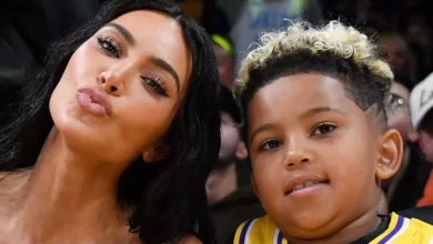 0 Kim Kardashian fans convinced shes been hacked by son Saint after bizarre Fortnite post
