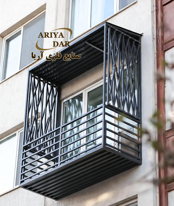 بالکن آهنی پیش ساخته متحرک