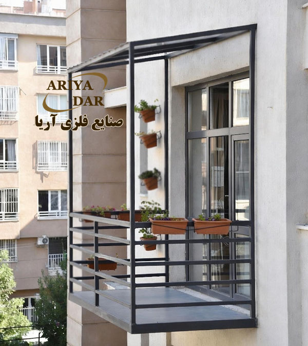 نصب بالکن آهنی پیش ساخته متحرک در تهران