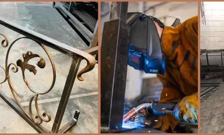 Window guard manufacturing blacksmithing workshop Tehran