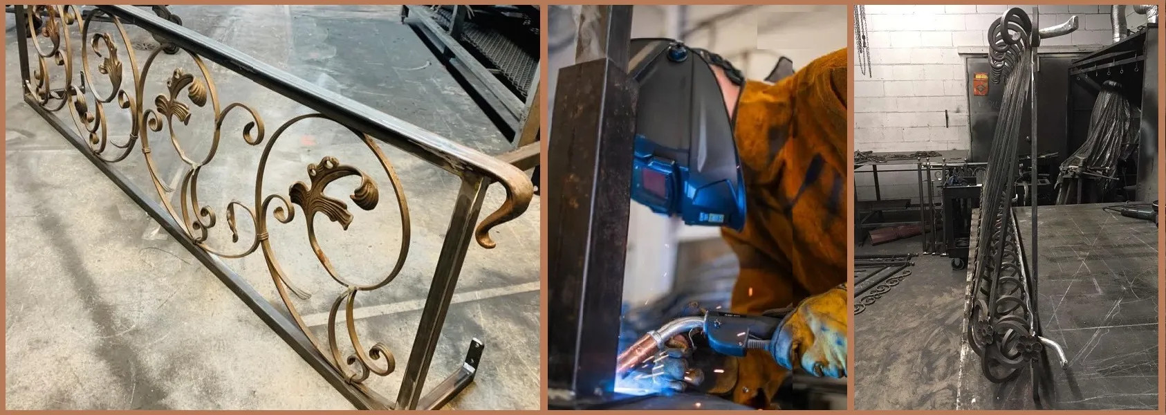 Window guard manufacturing blacksmithing workshop Tehran