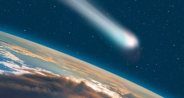 city size comet headed toward earth