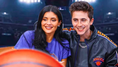 Timothee Chalamet Kylie Jenner booed at Knicks Cavs Game 4