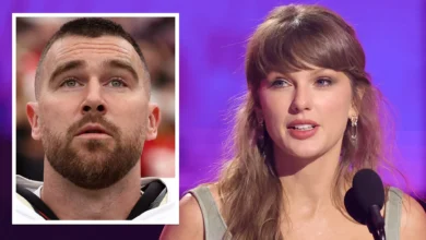 Taylor Swift with Travis Kelce