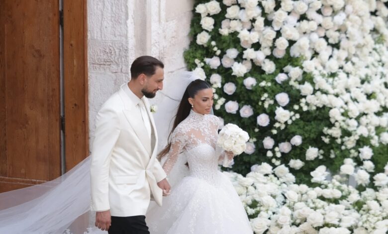 gianluigi donnarumma alessia elefante wedding 2