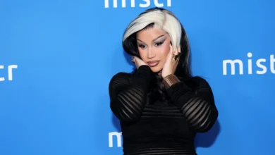 image may contain cardi b adult person hair photography face head and portrait