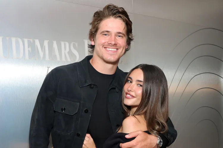 justin herbert madison beer ap house 072826 89e29cf74a094a1fb706cd2ea4ed05b5