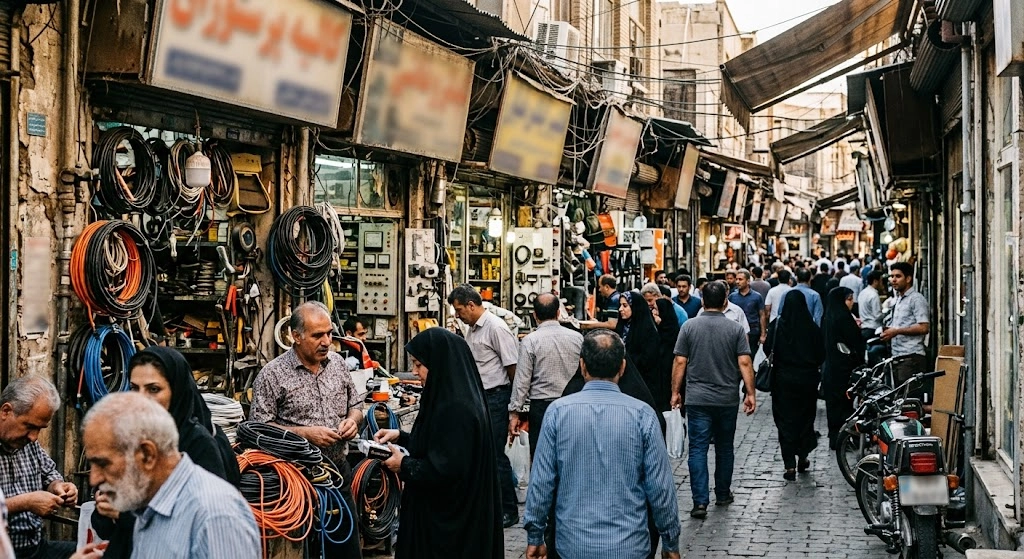 بازار لاله زار تهران، مرکز خرید تجهیزات برق و ابزار دقیق و سنسور دما