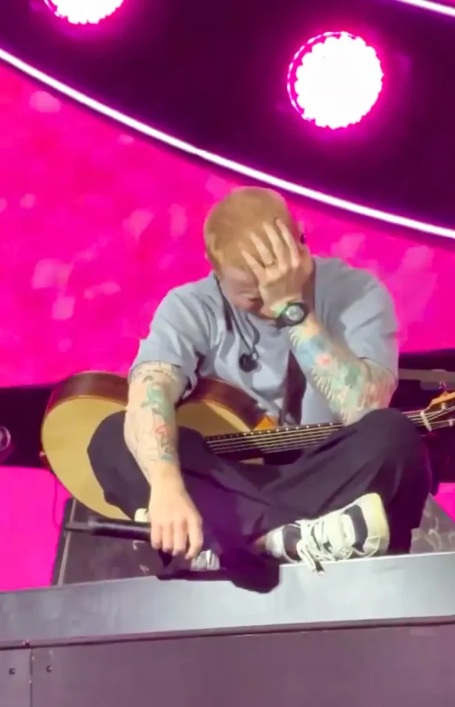 ed sheeran tears concert philadelphia 141810116 d79477