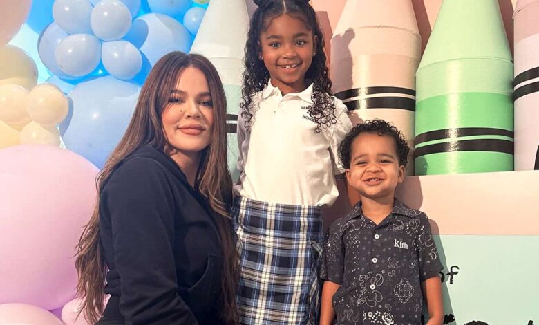 khloe kardashian kids true tatum main 022025 3357c3f415d5441e846a4afb82919b29