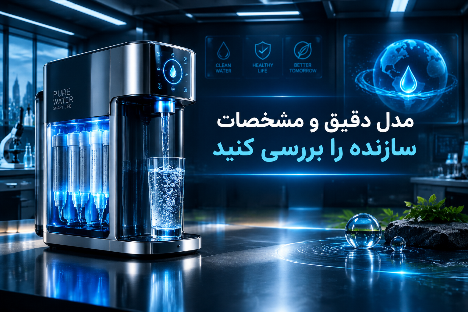 مدل دقیق و مشخصات سازنده را بررسی کنید